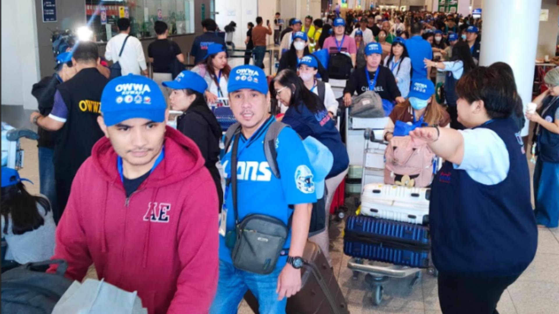 OWWA: Nearly 11K OFWs Repatriated From Middle East Since March