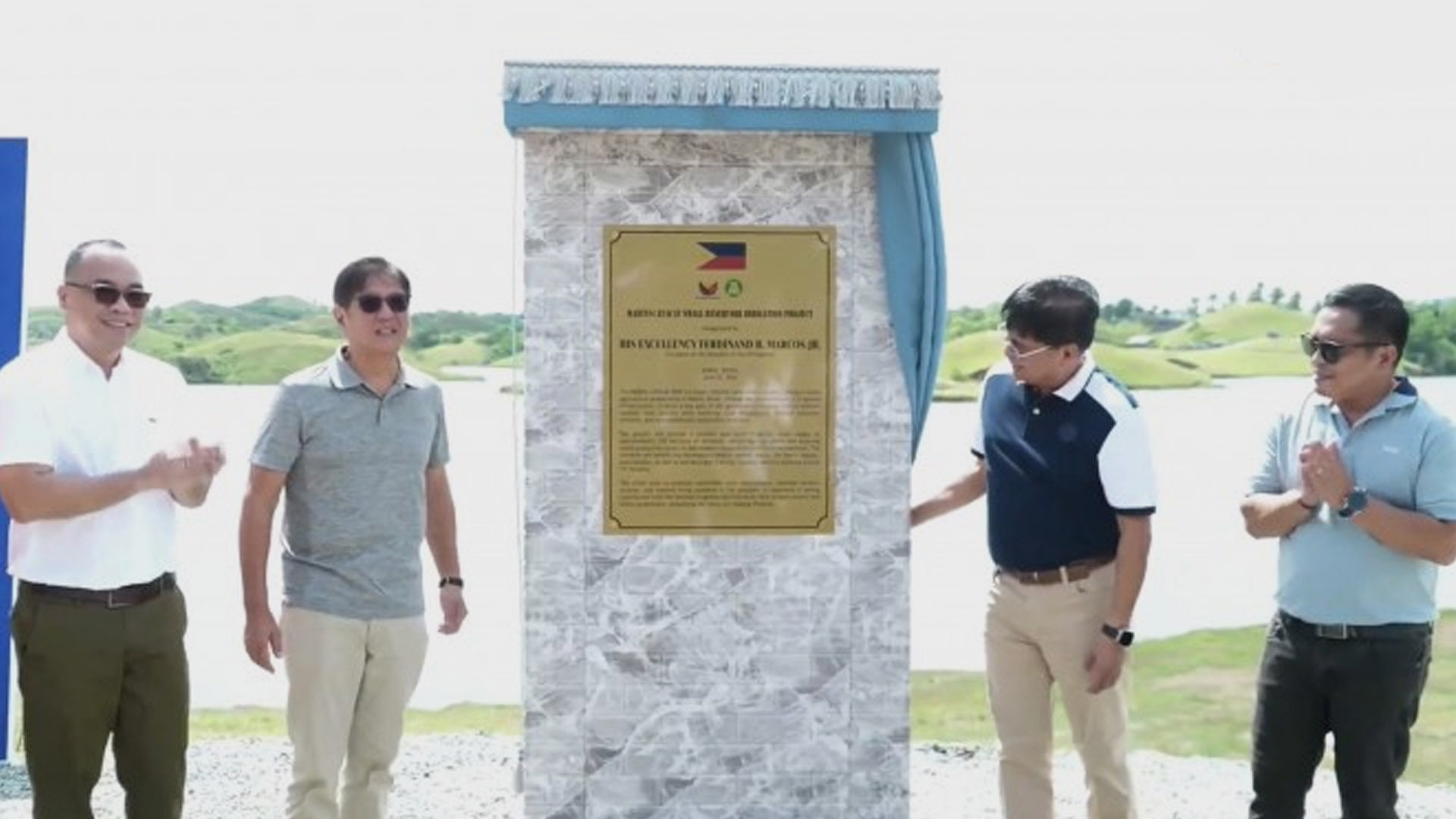 PBBM Opens PHP833 Million Mabini-Cayacay Irrigation Project In Bohol
