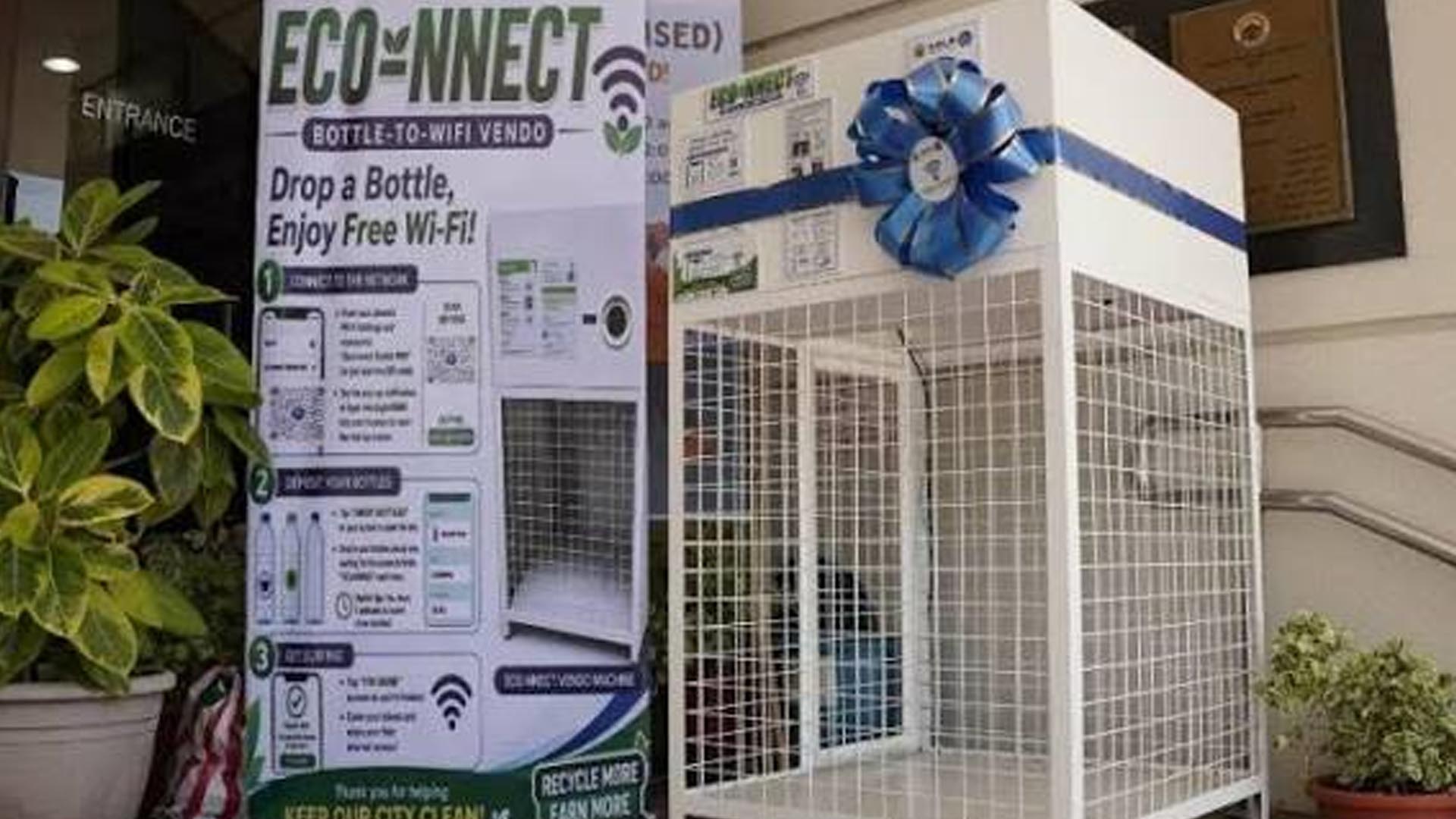 Iloilo City Turns Plastic Bottles Into Free WiFi Via Recycling Drive